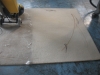 Machine deep cleaning carpets