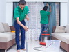 Work in carpet cleaning service