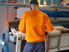 Work in carpet cleaning service