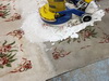 Work in carpet cleaning service